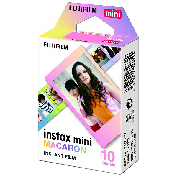 (10) FujiFilm Instax mini instant Film 10pcs. Macaron