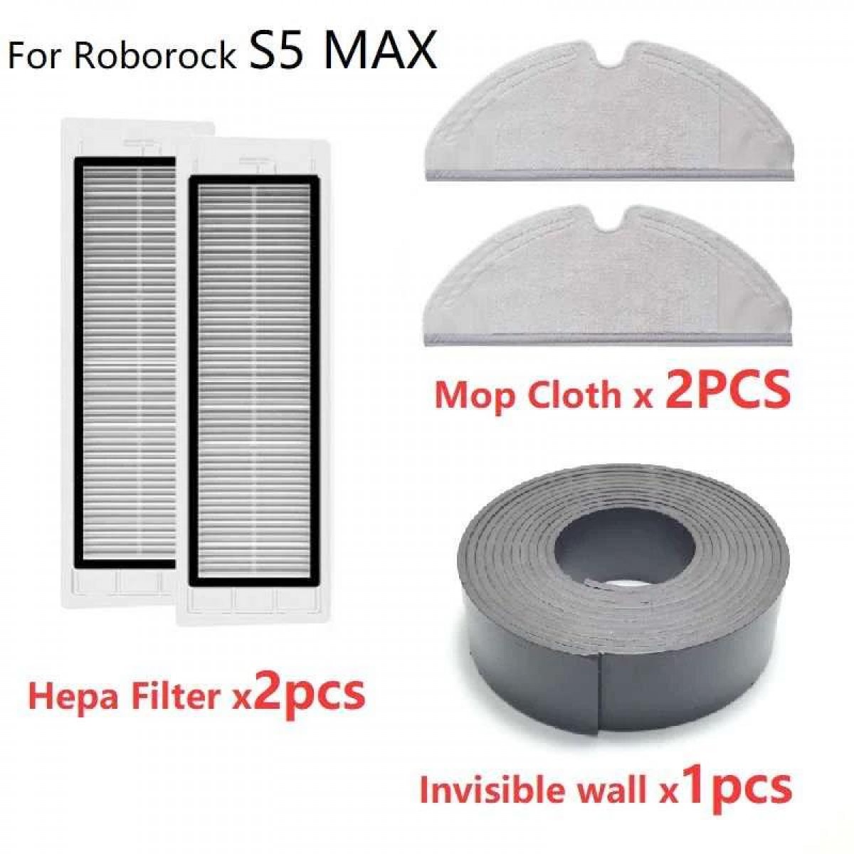 Σετ αξεσουάρ ηλεκτρικής σκούπας Xiaomi Robot (HCTZ04RR)  Roborock S5 / S6 Series