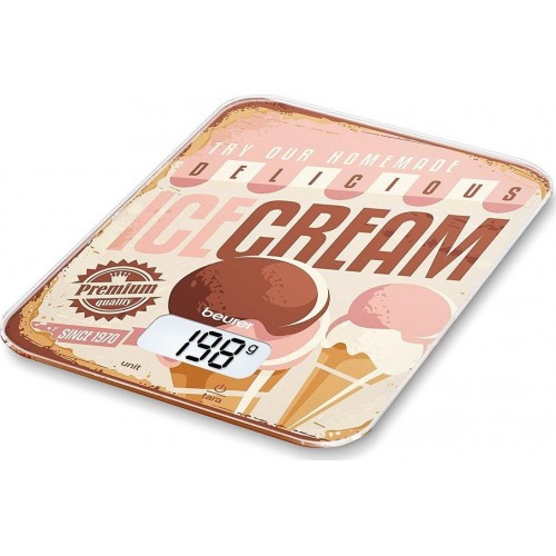 Beurer KS 19 Ψηφιακή Ζυγαριά Κουζίνας 5kg Ice Cream  ( 70402 )