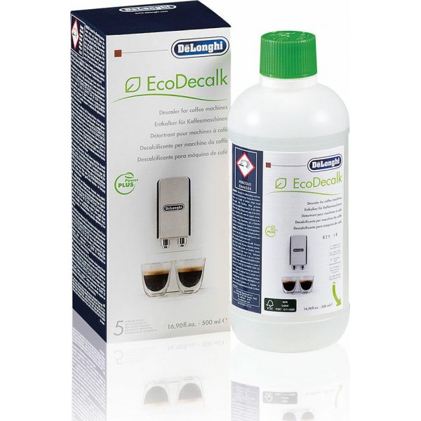 Delonghi Ecodecalk 500ml Καθαριστικό Αλάτων Καφετιέρας 500ml  (5 Χρήσεις)