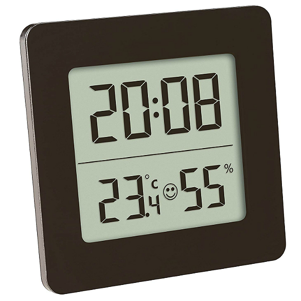 TFA Digital Thermo-Hygrometer 30.5038.01 Black