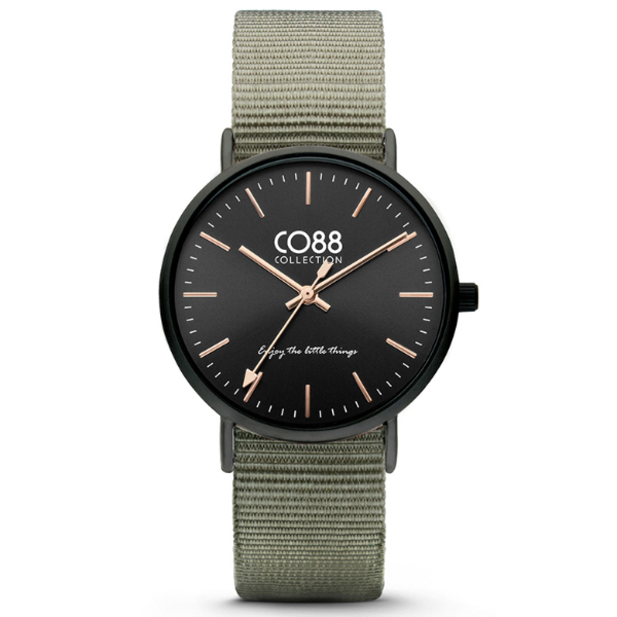 Ρολόι Co88 IPB Nato Gray Strap 36mm (8CW-10037)