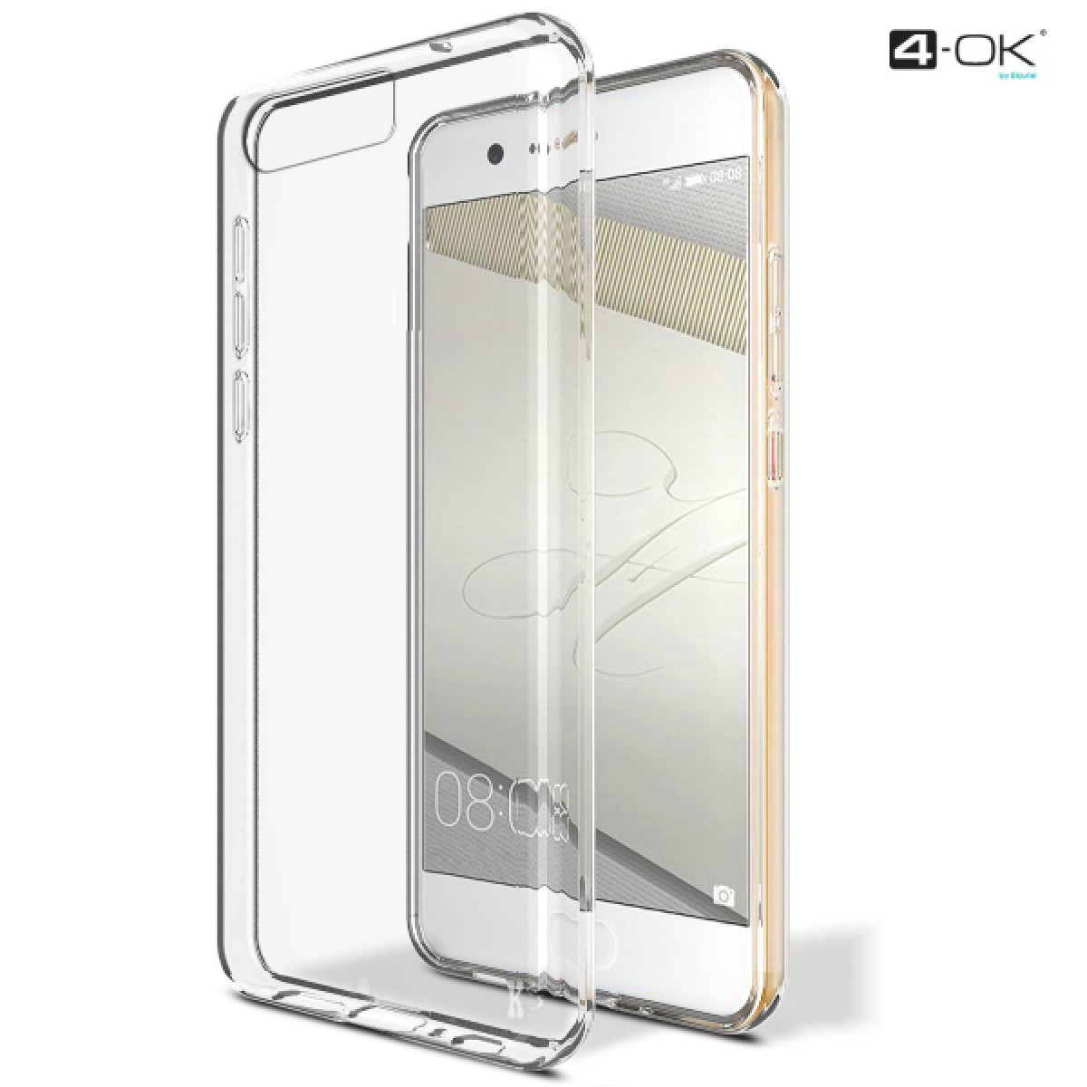 4-OK Protek 0.2 Ultra Slim Case - Huawei P10 Transparent