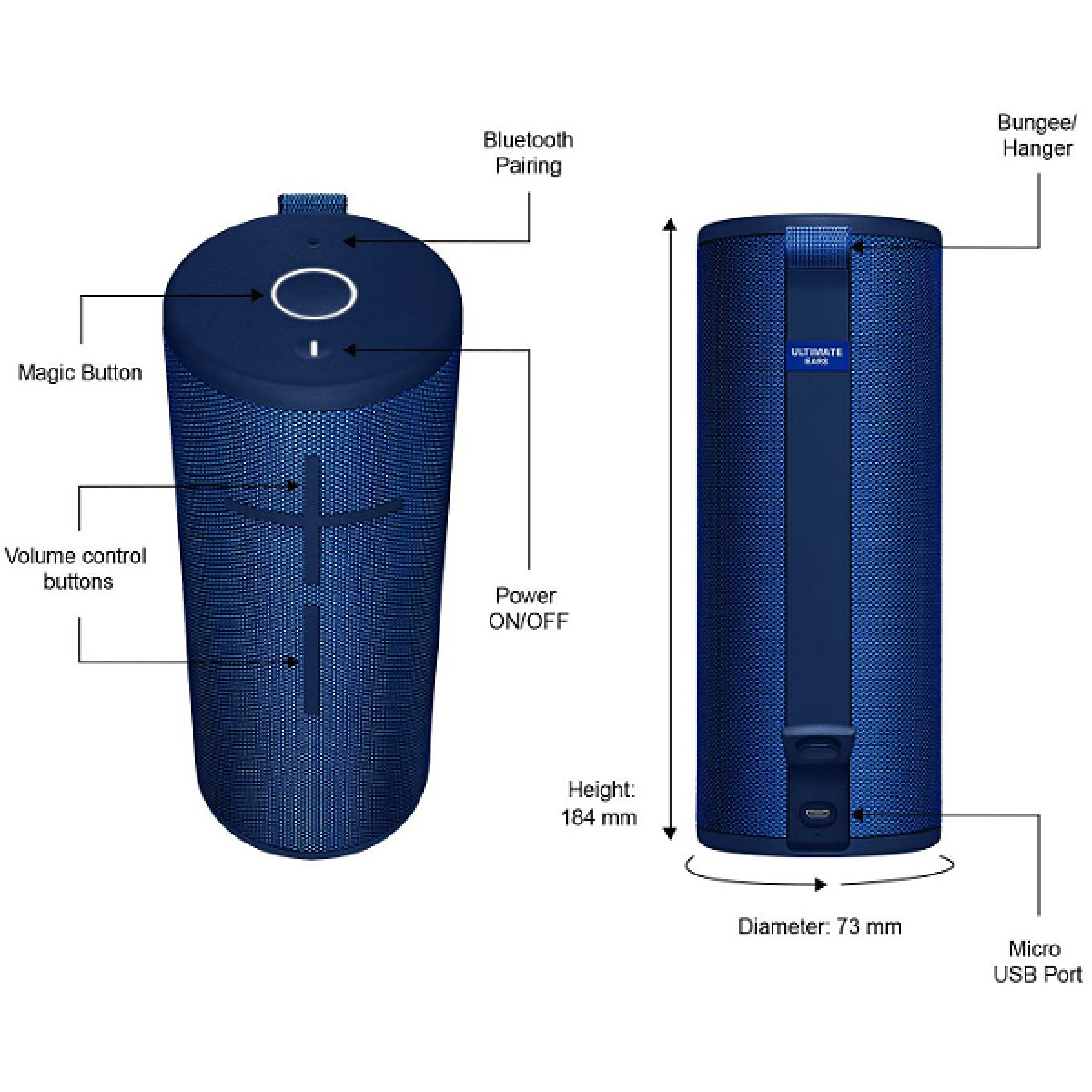 Bluetooth Speakers Ultimate Ears Boom 3 Lagoon Blue (984-001362)