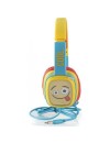 Emoji Headphones  FLIP 'N SWITCH 2.0 Yellow red ( HEM-FS2-BLUE )