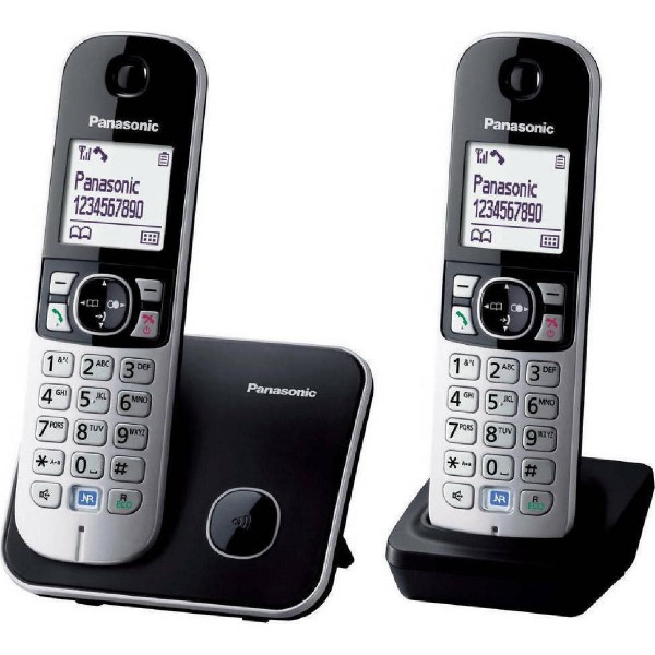 Ασύρματο τηλέφωνο Panasonic KX-TG6812 Black EU