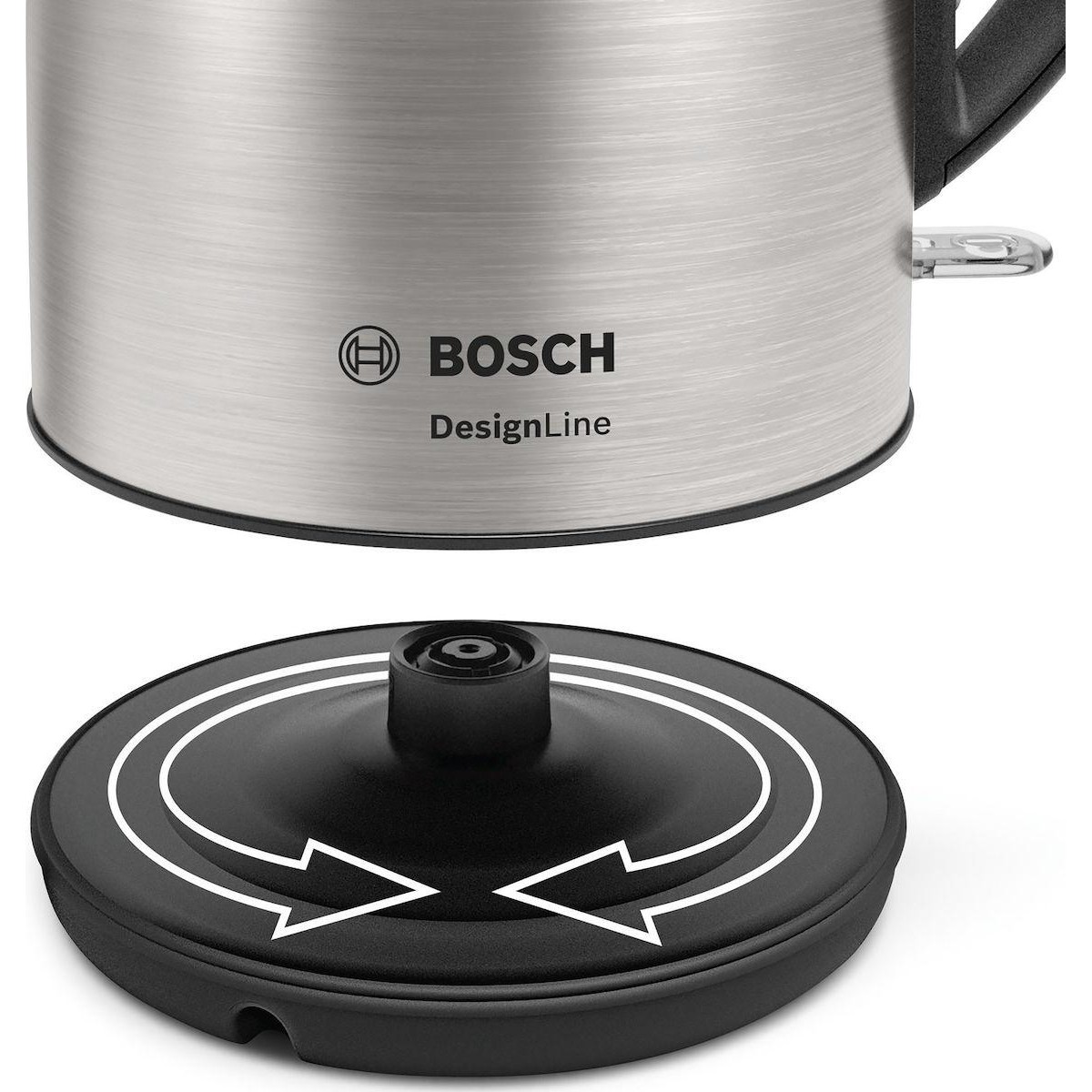 Bosch TWK3P420 Βραστήρας 1.7lt 2400W Inox