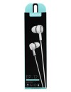 USAMS  EP-12 earphones με μικρόφωνο  3.5mm, 1.2m white