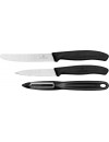 Victorinox Swiss Classic Paring Knife-Set 3 pcs black (V-6.71 13.31)