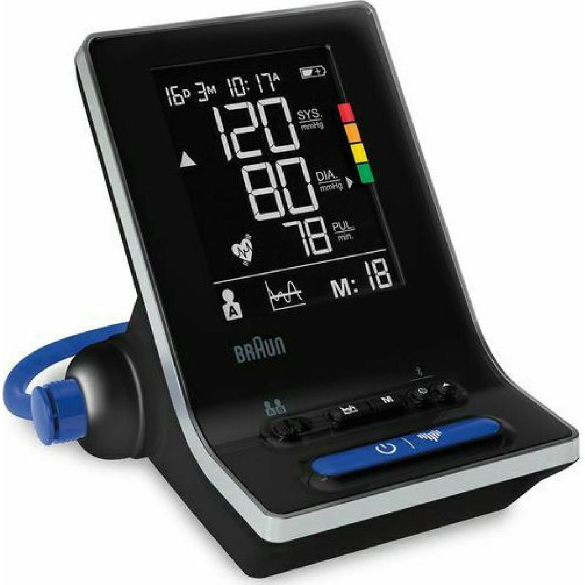 Braun Exact Fit 5 Connect Ψηφιακό Πιεσόμετρο Μπράτσου με Bluetooth BUA6350EU