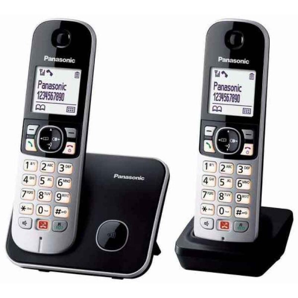 Panasonic KX-TG6852JTB Ασύρματο τηλέφωνο Black