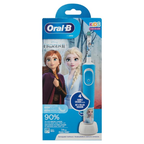 Oral-B Ηλεκτρική Οδοντόβουρτσα Vitality 100 Kids Plus Frozen Hardbox  για 3+ χρονών (241379)