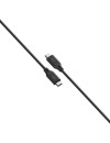 Silicon Power USB 2.0 Cable USB-C male - USB-C male Μαύρο 1m (SP1M0ASYLK15CC1K)