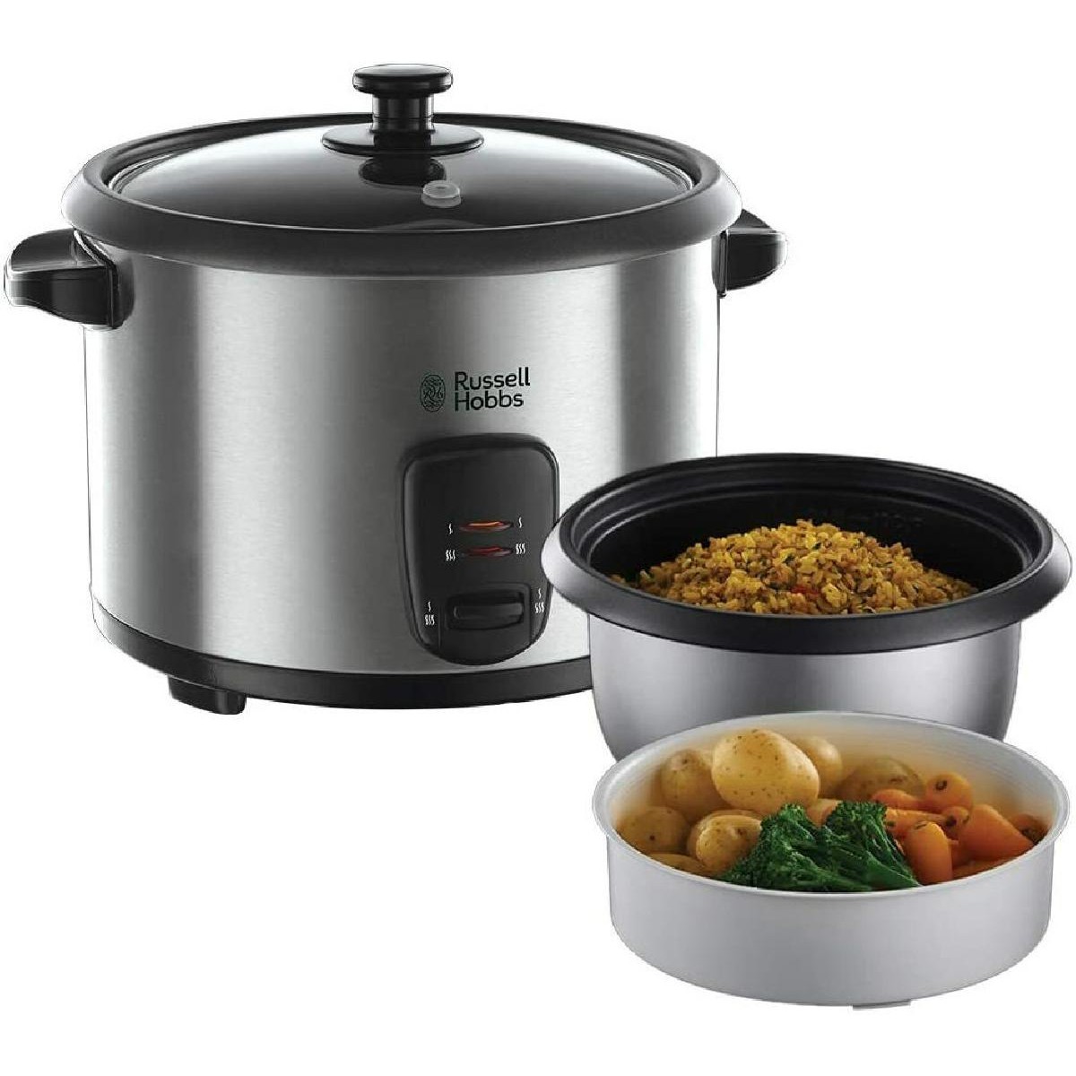 Russell Hobbs 19750-56 Cook at Home Rice Cooker 700 watt 1,8lt