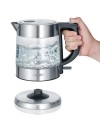 Severin WK 3468 Glass Water Kettle 1lt 2200 wattl  inox