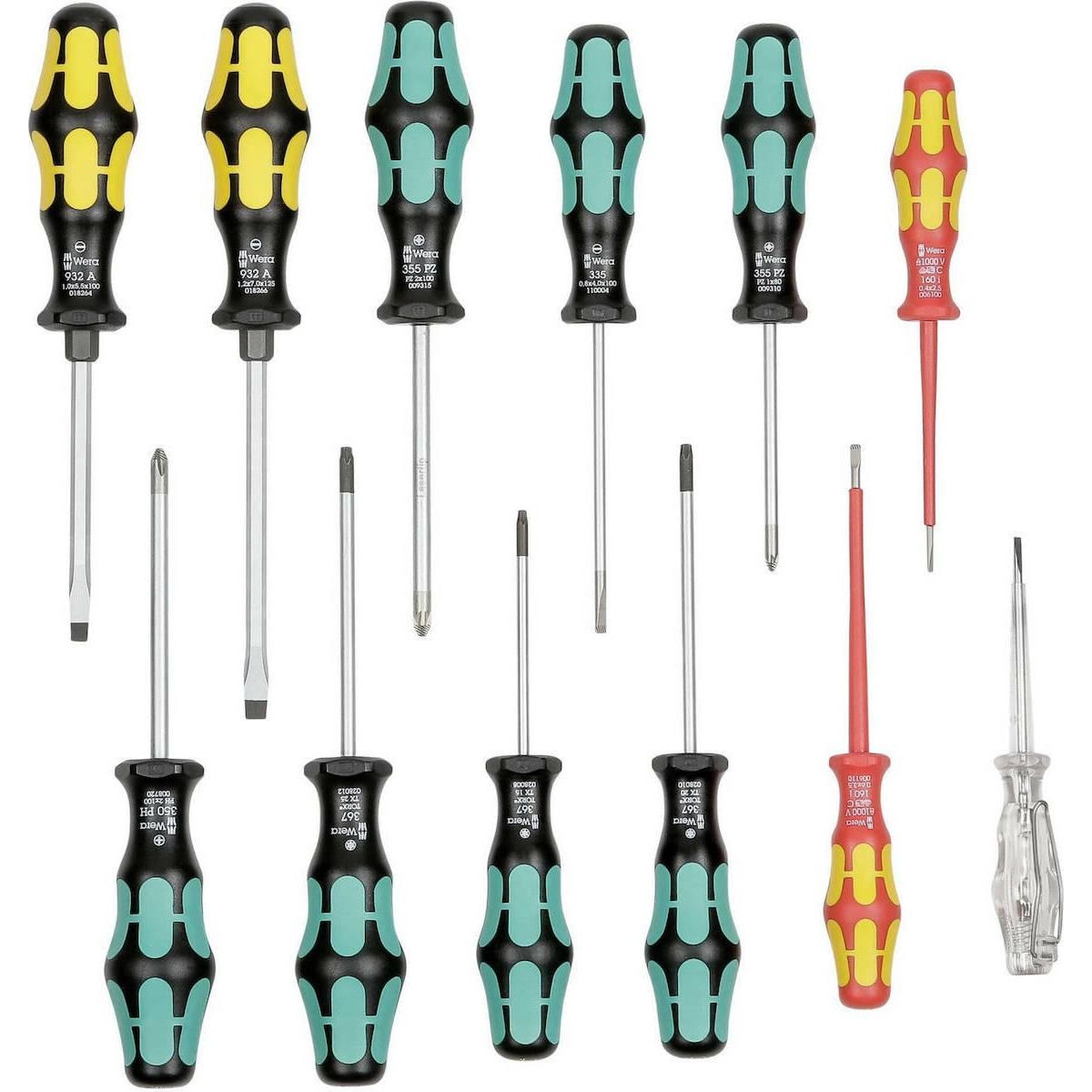 Wera Kraftform XXL 2 Screwdriver Set (5051011001)