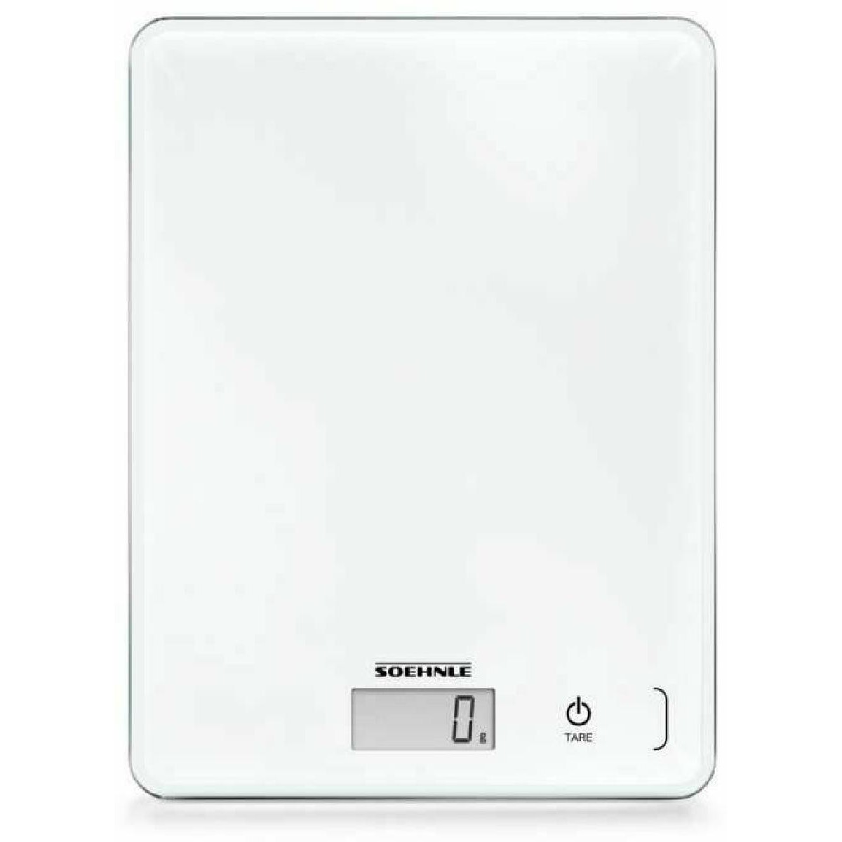 Soehnle Page Compact 300 Ψηφιακή Ζυγαριά Κουζίνας 1gr/5kg White (61501)