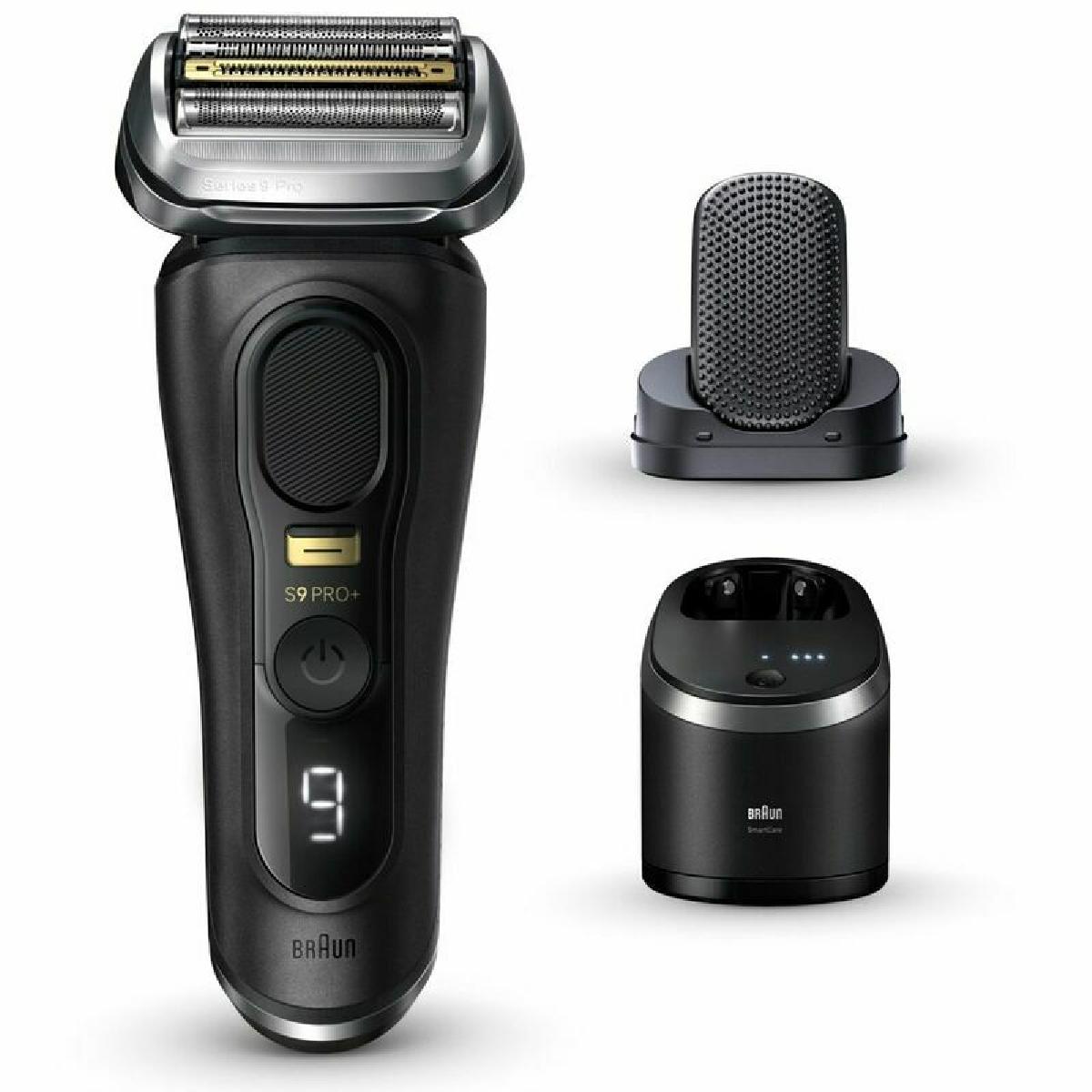 Braun Series 9 Pro+ 9590cc ξυριστική μηχανή System wet&dry Atelier Black (218245)