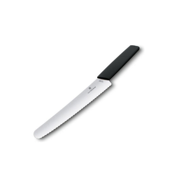 Victorinox Swiss Modern bread  knife black 22 cm (V-6.90 73.22WB)