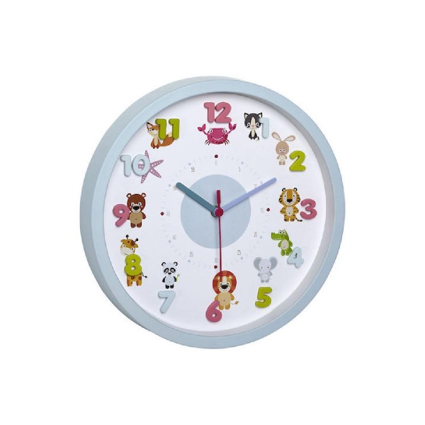 TFA 60.3051.14 Little Animal Kids Wall Clock