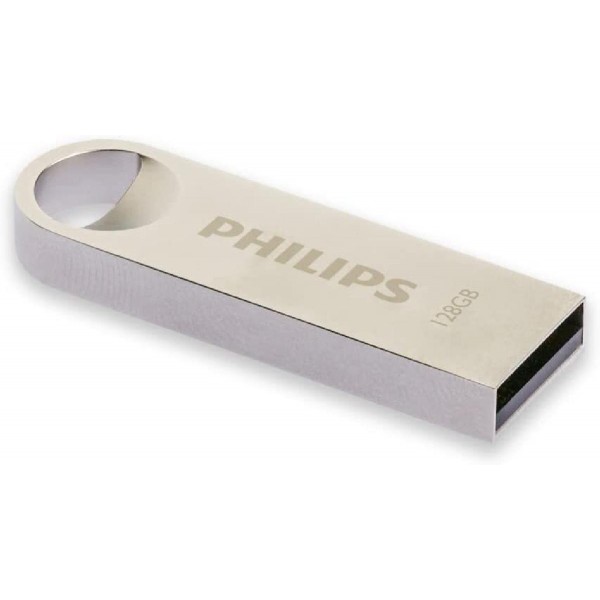 Philips Moon 128GB USB 2.0 Stick Silver