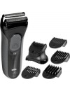 Braun Series 3 3000BT Shave & Style Ξυριστική Μηχανή Προσώπου Επαναφορτιζόμενη black