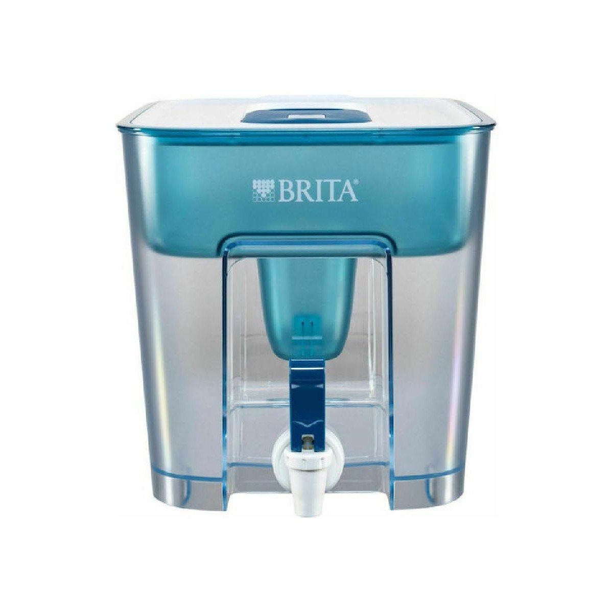 Brita Flow Κανάτα Σερβιρίσματος 5200ml με 1 Φίλτρο MAXTRA PRO ALL-IN-1  white petrol (125356)