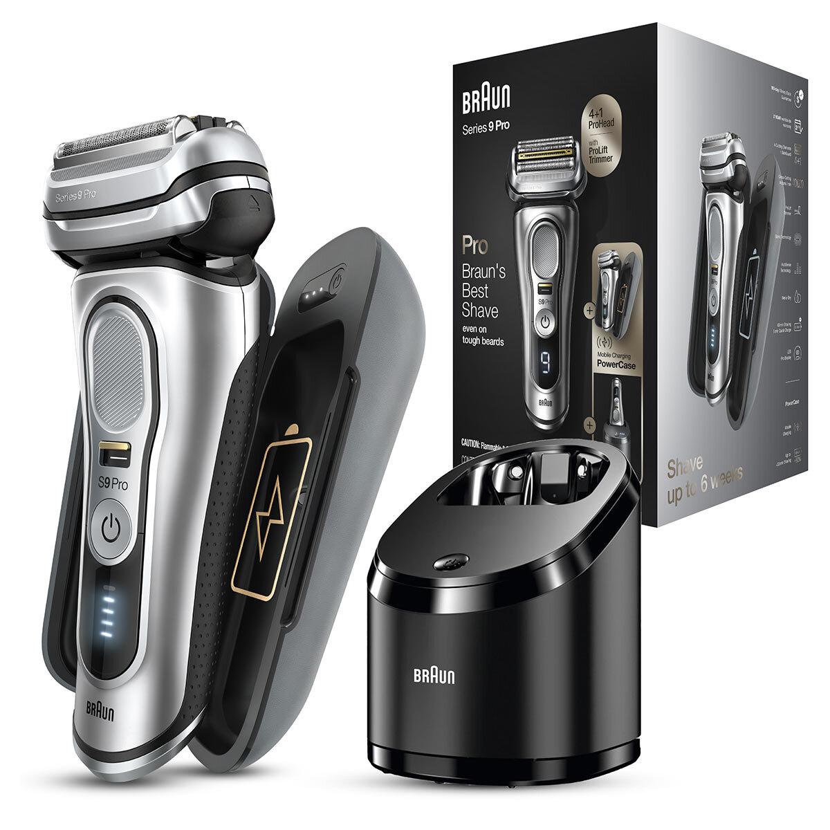 Braun Series 9 Pro+ 9575cc ξυριστική μηχανή System wet&dry Noble Metal (218276)