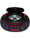 Denver TCL-212BT FM boombox with bluetooth,USB,CD player & AUX input pink
