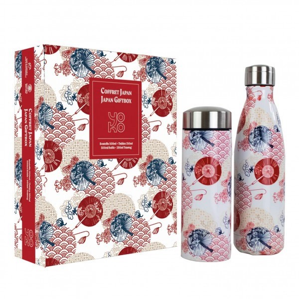 Yoko Design YD1889 Gift box Japan bottle 500 ml & teapot 350 ml bpa free