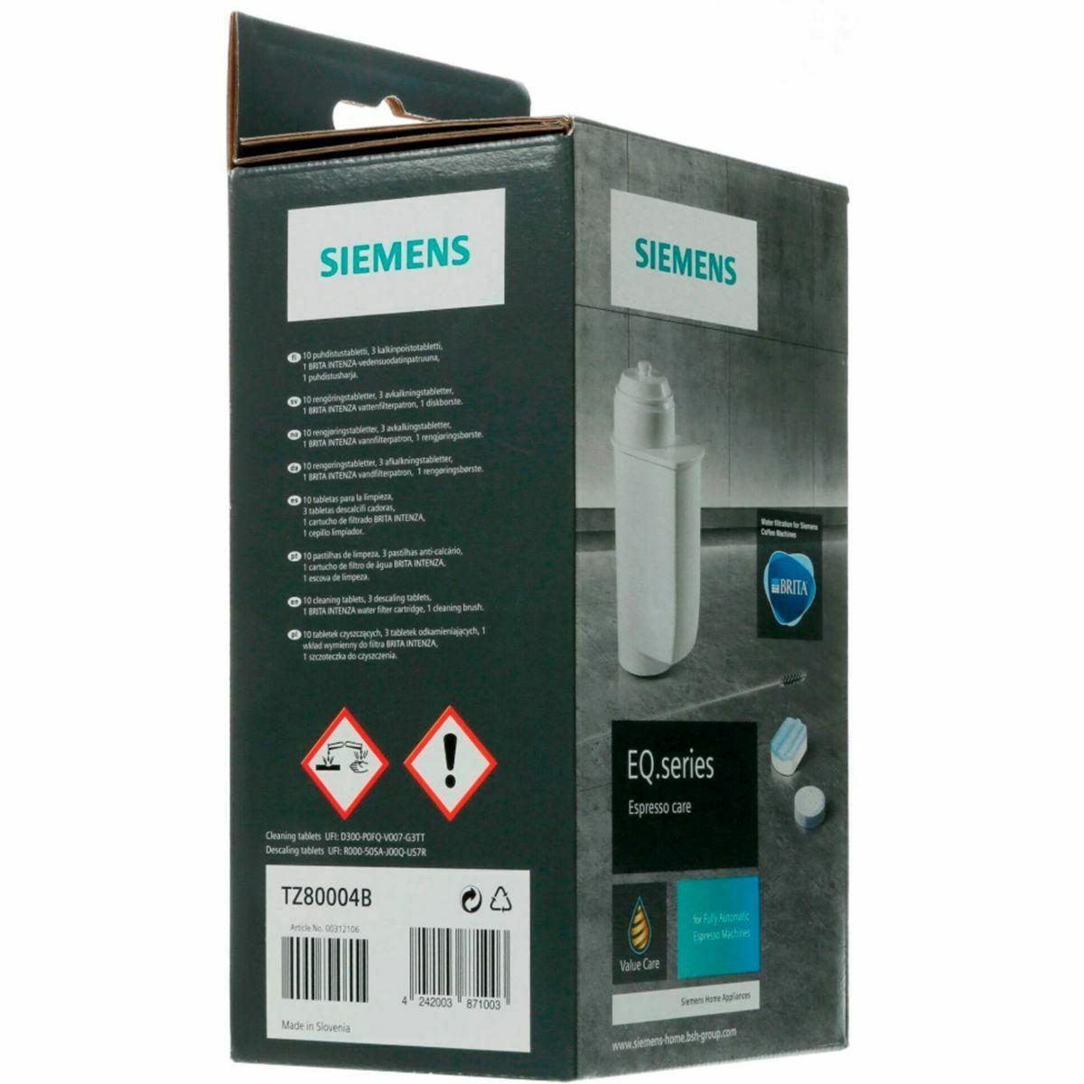 Siemens TZ80004A s EQ Care Set Φίλτρο Νερού Μηχανής Espresso