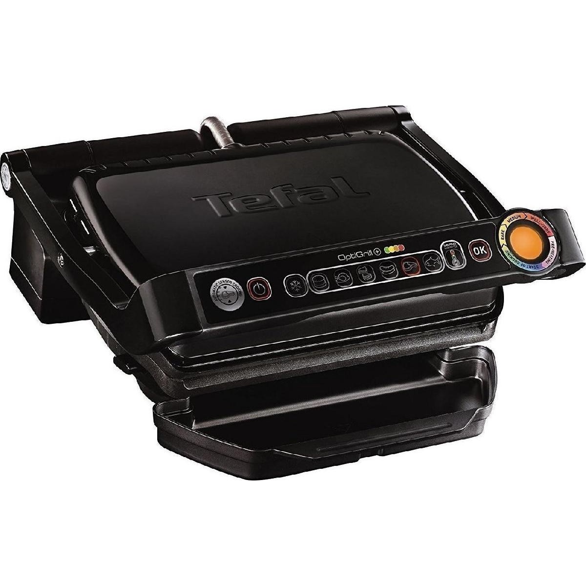 Τοστιέρα grill  Tefal OptiGrill™+  2000 watt Snacking & Baking GC7148 black