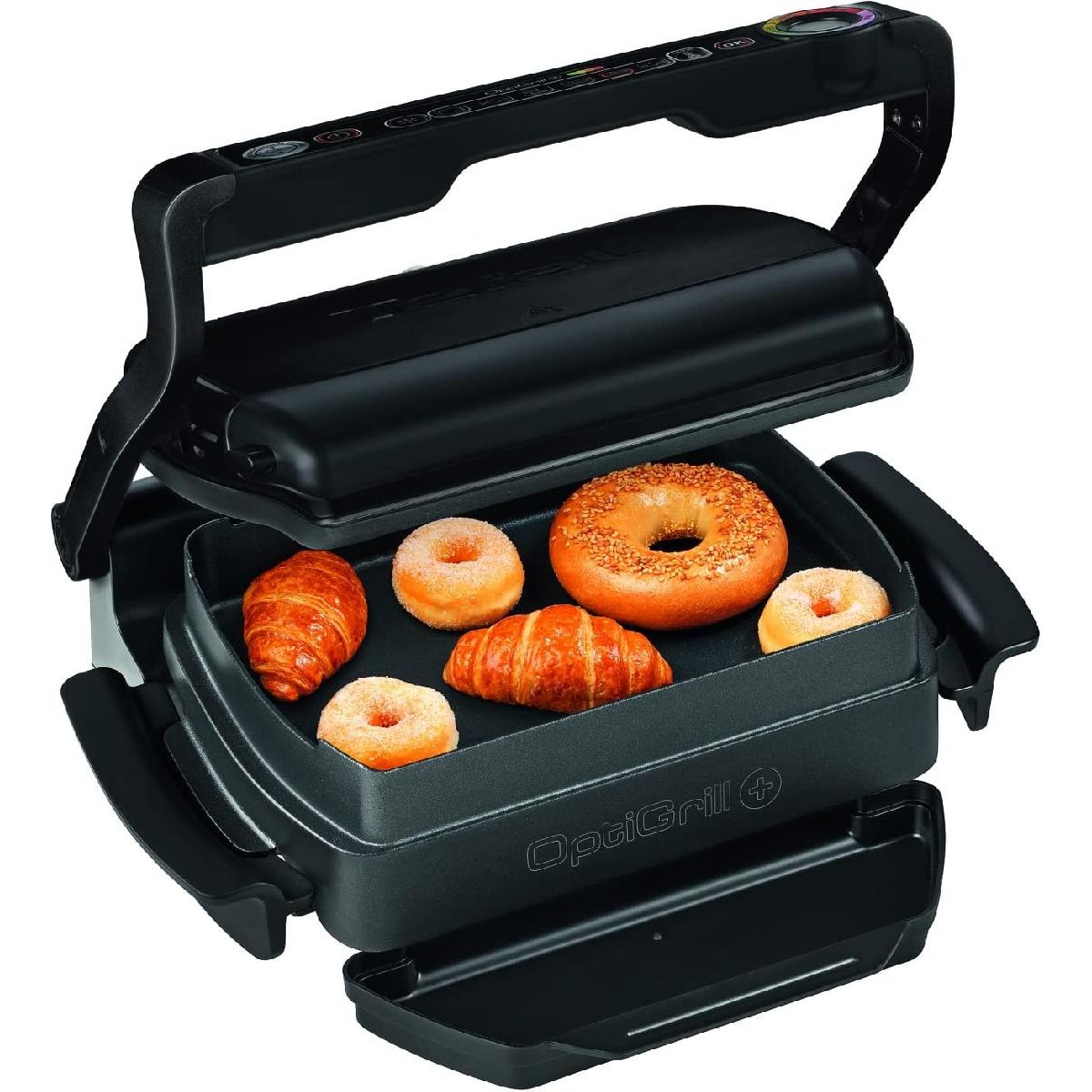 Τοστιέρα grill  Tefal OptiGrill™+  2000 watt Snacking & Baking GC7148 black