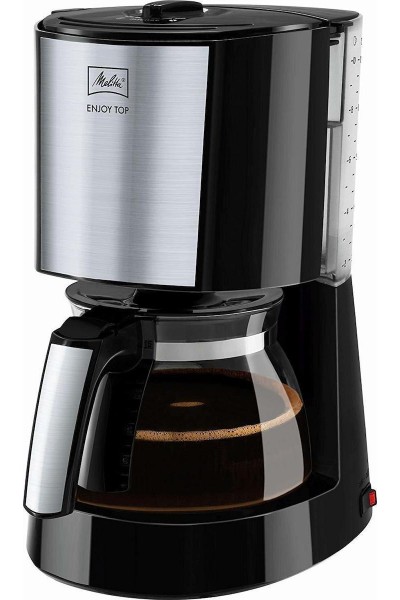 Melitta Enjoy Top Glass 1017-04 Καφετιέρα Φίλτρου 1080 watt 1,25lt Black