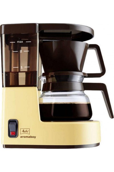 Melitta Aroma Boy Retro 1015-03 Καφετιέρα Φίλτρου 550 watt 0.3 lt Yellow