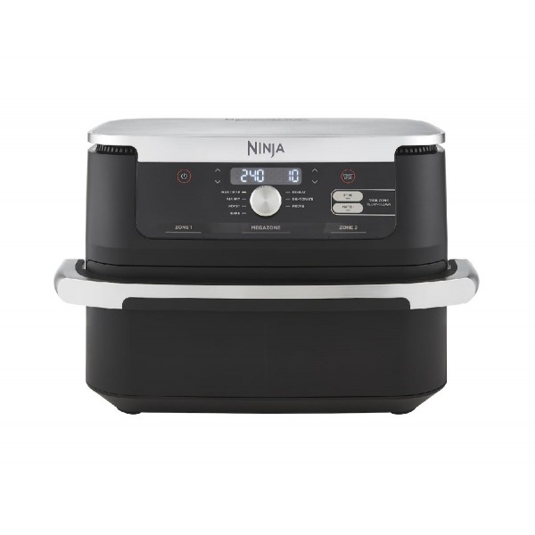 Ninja AF500EU Foodi Dual Zone Φριτέζα Αέρος με Αποσπώμενο Κάδο 2470 watt 10.4lt black