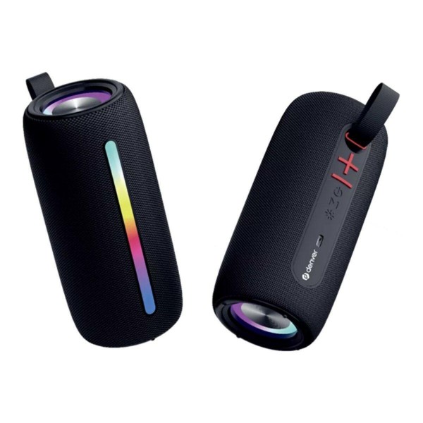 Denver BTL-360B BT bluetooth speaker with RGB lighting