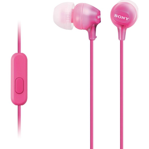 Sony MDR-EX15APP In-ear Handsfree με Βύσμα 3.5mm pink