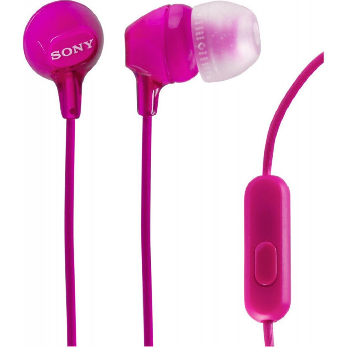 Sony MDR-EX15APP In-ear Handsfree με Βύσμα 3.5mm pink