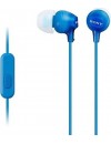 Sony MDR-EX15APL In-ear Handsfree με Βύσμα 3.5mm blue