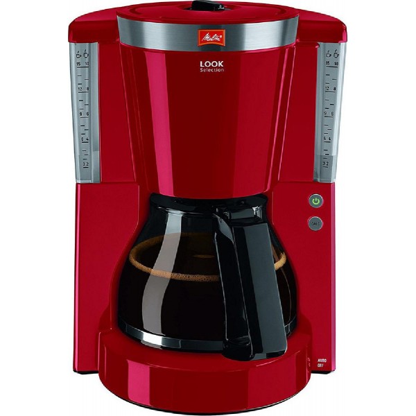 Melitta Look IV Selection 1011-17 Καφετιέρα Φίλτρου 1,25 lt 1000 watt Red