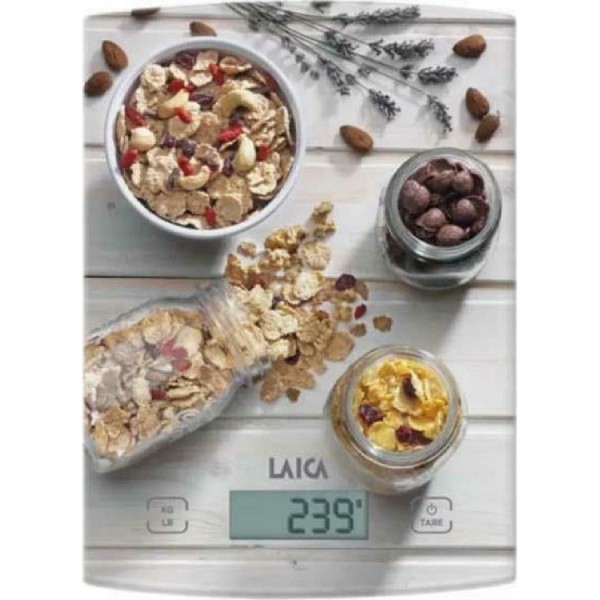 Laica KS1034W Ψηφιακή Ζυγαριά Κουζίνας 1gr/5kg