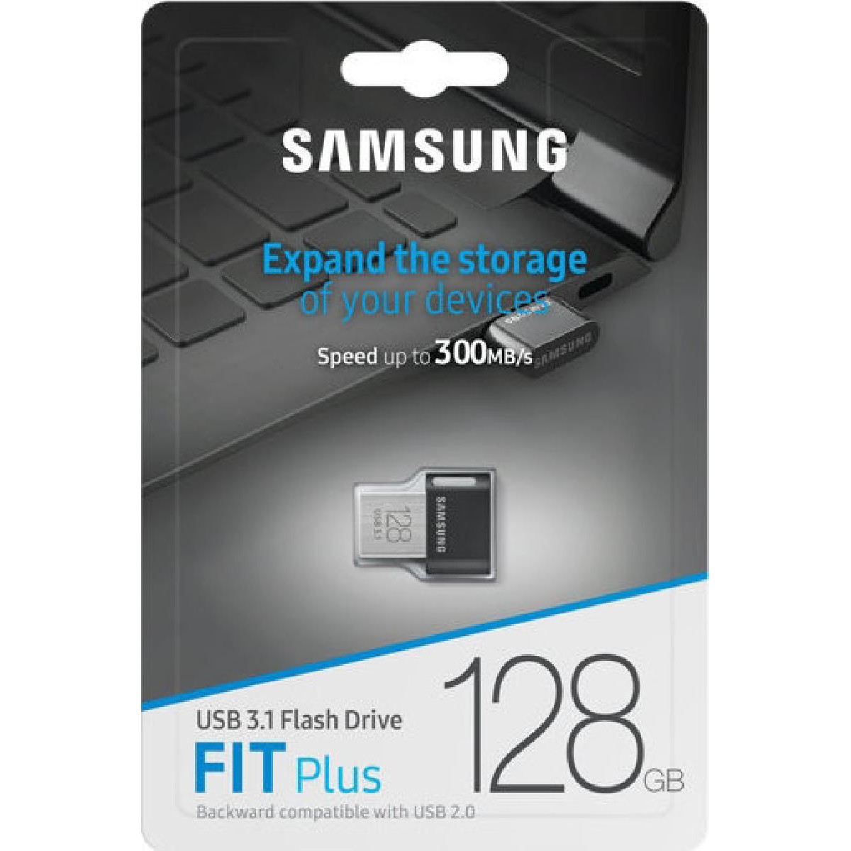 Samsung Flash Drive FIT Plus USB stick 128GB USB 3.1 (MUF-128AB/APC)