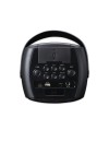 Lenco BTC-060BK bluetooth speaker with Karaoke system wireless karaoke microphone, and disco LED lighting - black