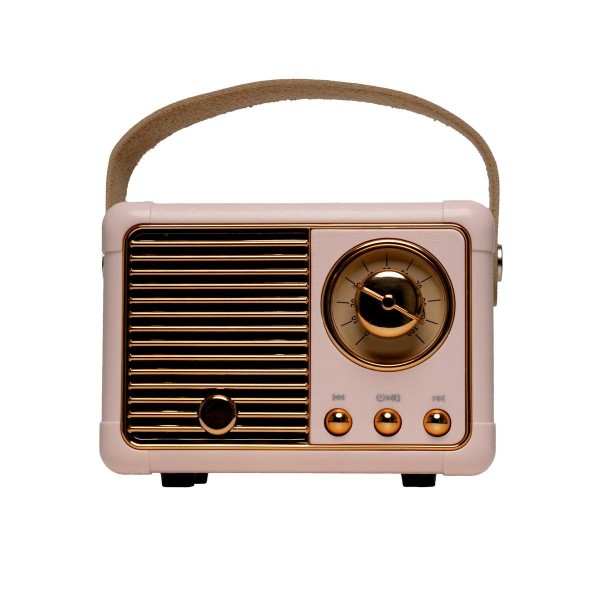 Denver BBTP-203RO Mini bluetooth speaker retro design rose