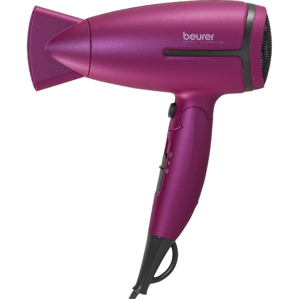 Beurer HC 25 Ionic Πιστολάκι Μαλλιών Ταξιδίου 1600 watt purple