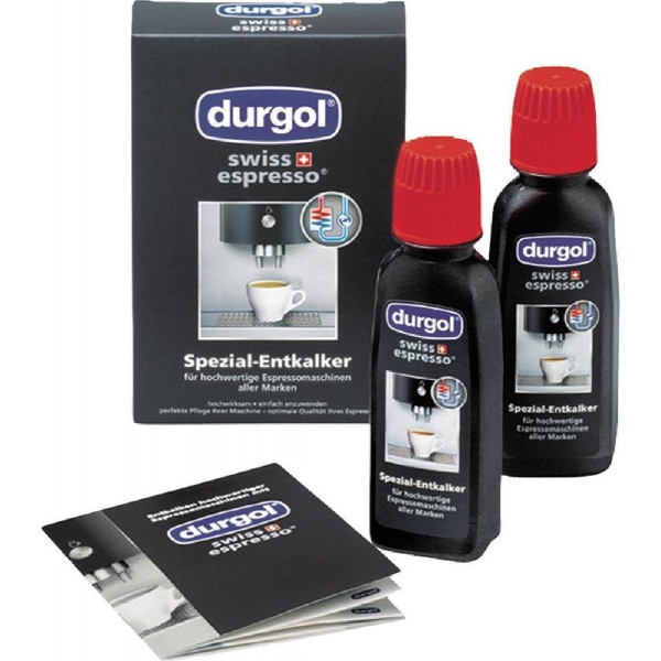 Durgol Swiss 766 Espresso special descaler for all coffee machines  125 ml   2 τεμάχια