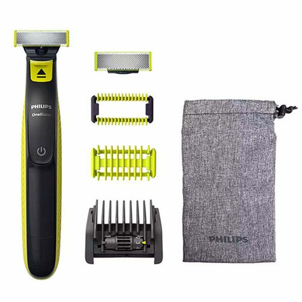 Philips OneBlade  QP2821/20 beard trimmer Wet & Dry grey lime