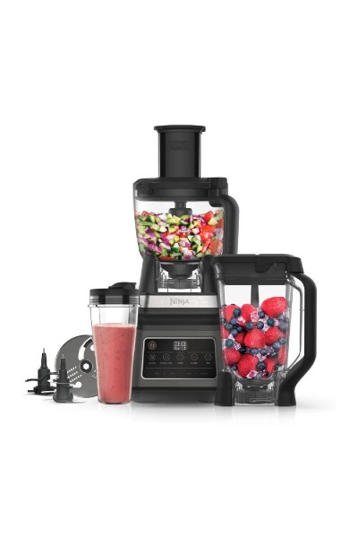 Ninja BN800EU 3-in-1 Food Processor with Auto-IQ 1200 watt με κάδο 2,1 lt black
