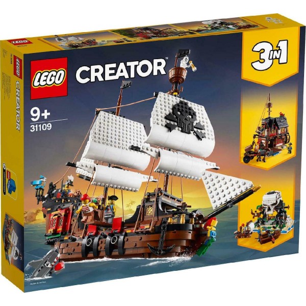 LEGO® Creator 3in1 Pirate Ship 9+ (31109)